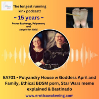 EA701 - Polyandry House w Goddess April and Family, Ethical BDSM porn, Star Wars meme explained  Bastinado