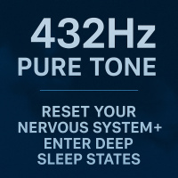 EPISODE 1: 432Hz Pure Tone for Deep Sleep  Nervous System Recovery
