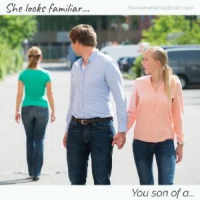 Making the shift from repeatedly being upset at someone else and letting it go