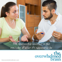 What did you sign up for in the relationship?