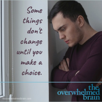 The choices we make to avoid the choices we dont want to make