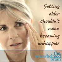 Getting accustomed to getting older