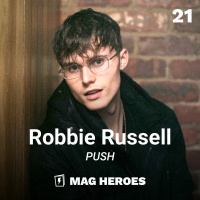 21 — Robbie Russell (Assistant editor of PUSH)