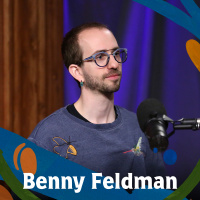 Comedian Benny Feldman is his own heckler