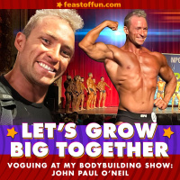 Voguing at My Bodybuilding Show - John Paul O’Neil