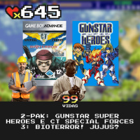 99Vidas 645 - 2-Pak: Gunstar Super Heroes e CT Special Forces 3: Bioterror