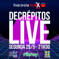 Decrépitos 257 - LIVE dos Quarenteners 01 - #GuguVive