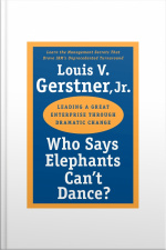 Who Says Elephants Cant Dance?