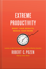 Extreme Productivity