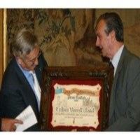 Entrega del Premi Llealtat a Joan Vanrell en 2009