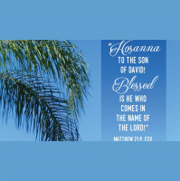 Following Jesus When Its Easy - Palm Sunday