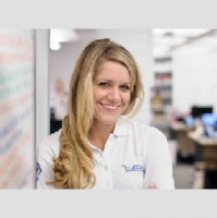 			 Georgina Nelson, TruRating Founder and CEO with Host Globalspeak President Frank Baia 			