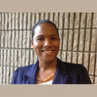 			 Niambi Brown, JA BizTown/JA Finance Park VP  Host Globalspeak President Frank Baia 			