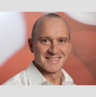 							 Jeff Newlin, OutSystems VP/GM, North America  Host Globalspeak President Frank Baia 							