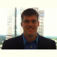 			 David Sheehan, Robert Half Technology Atlanta Branch Manager  Host Globalspeak President Frank Baia 			