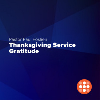 Thanksgiving Service 2018
