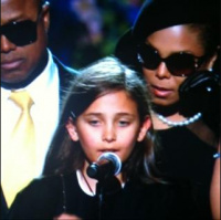 Paris Jackson Speaking At Michael Jacksons Memorial
