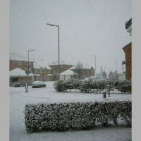 Brief snow report from Hertfordshire-Sat 18 Dec