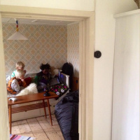 När hela stan flyttar in i mitt rum.