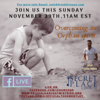 Overcoming the Orphan spirit