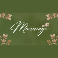 Marriage - Audio