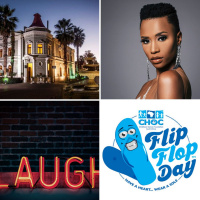 Zozi heads back to SA, CHOC Flip Flop Day and weekend entertainment…