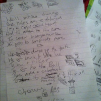 Rough recording of new song...All sense lost