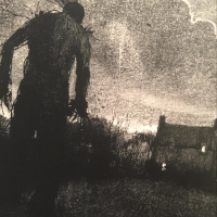 late night reading from A Moster Calls