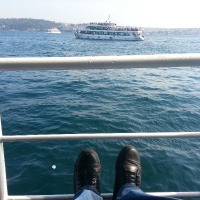 besiktastan kadikoy vapuruna binerken