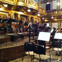 Viyana filarmoni 1 haziran 2013 pazar 11:00 konser öncesi prova