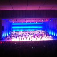 Ankara #dob 2012-13 açılış konseri, mevlana performansı sonrası alkışlar
