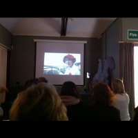 Jane Austen müzesi video odası, Bath