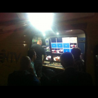 Ntv Gölcükten canlı yayında 