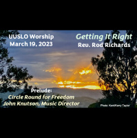 Getting It Right - Audio