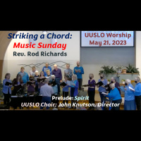 Striking a Chord: Music Sunday - Audio