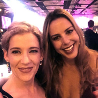 Kristen Lunman + Natalie Ferguson are obnoxiously happy