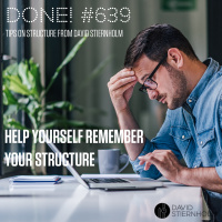 Help yourself remember your structure