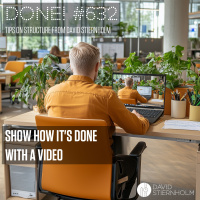 Show how its done with a video