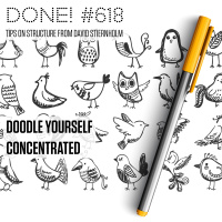 Doodle yourself concentrated