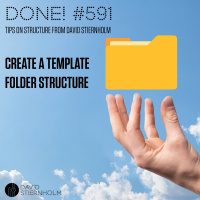 Create a template folder structure