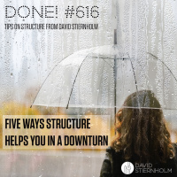 Five ways structure helps you in a downturn