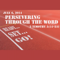 READY! SET! GO! Persevering through the Word