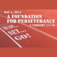 READY! SET! GO! A Foundation for Perseverance