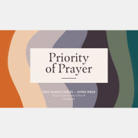 Priority of Prayer