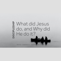 Discipleship: What did Jesus do, and Why did He do it?