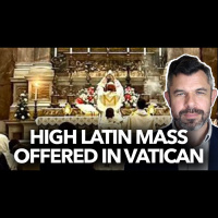 1257: High Latin Mass offered in Vatican on St Michael’s Feast – Dr. Taylor Marshall