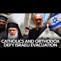 1244: Catholic and Orthodox Clergy defy Israeli Evacuation