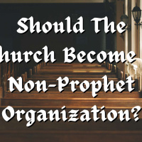 EP 182: Should The Church Be A Non-Prophet Organization?