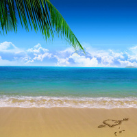 Beach meditation by Monica Smith