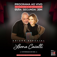 Ser Artista Podcast – EDIÇÃO ESPECIAL GRAVADA AO VIVO  - Marcus Montenegro recebe neste episódio Leona Cavalli